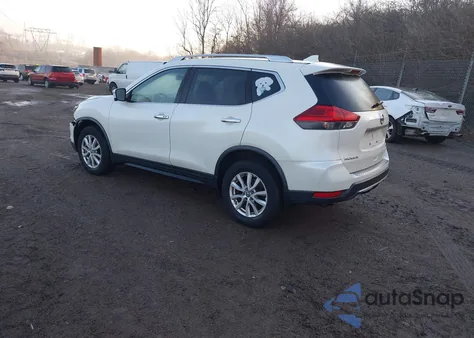 2017 Nissan Rogue Sv из США, поврежденный, VIN KNMAT2MV9HP592966